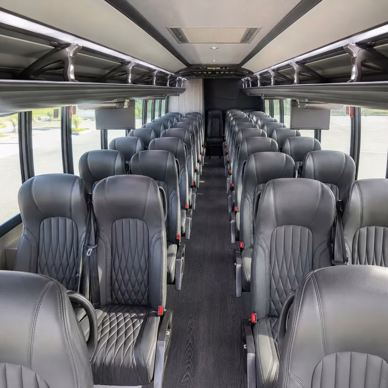 35 passenger minibus interior