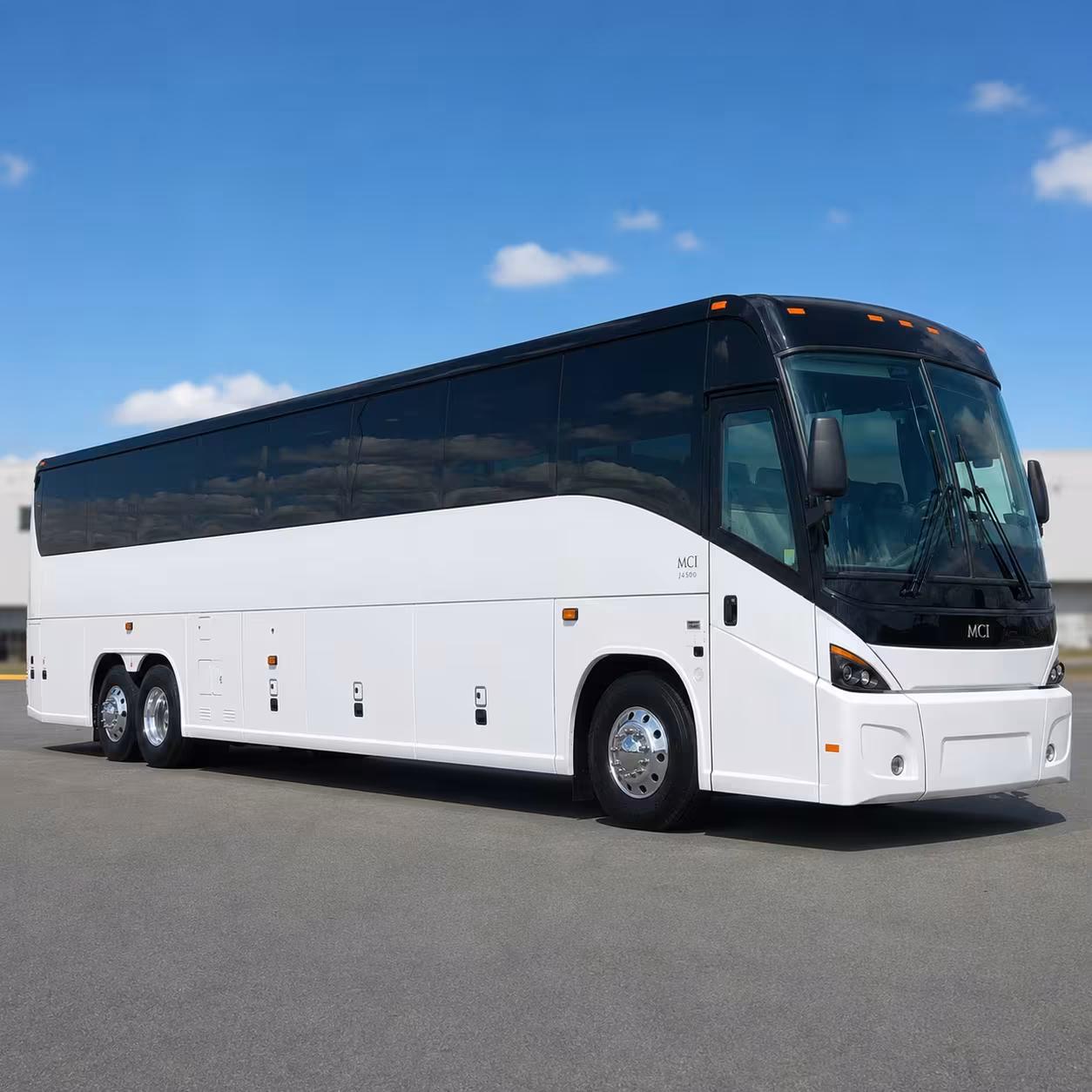 56 passenger charter bus
