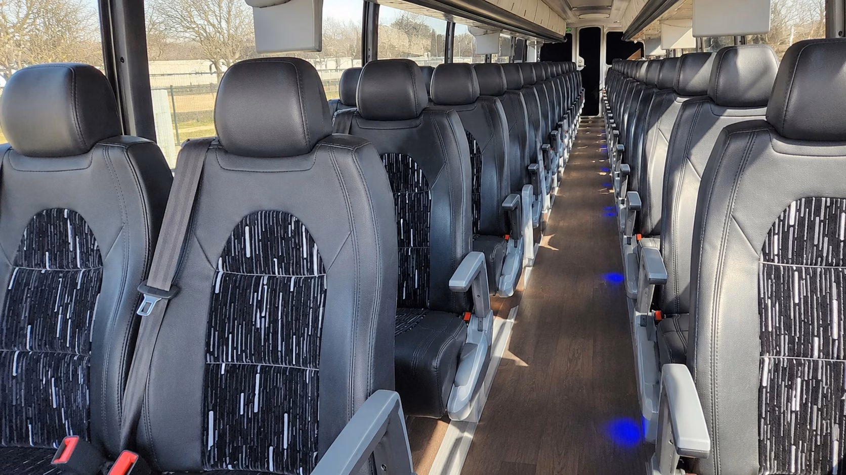 charter bus and minibus rentals for larger lynwood wedding parties