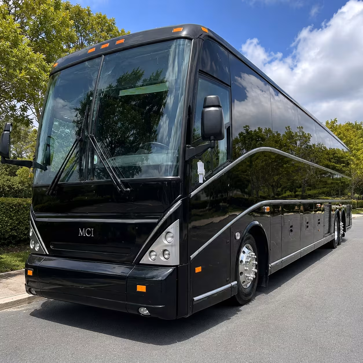 charter bus rentals for lynwood weddings