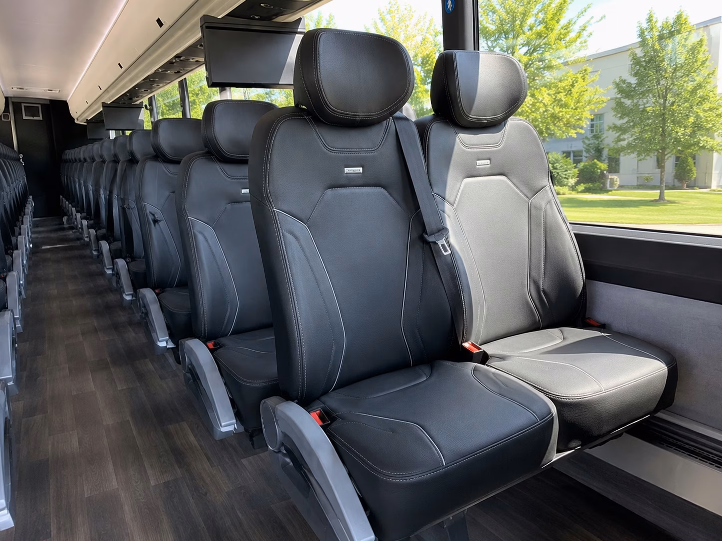 lynwood wedding shuttle buses between hotels and venues